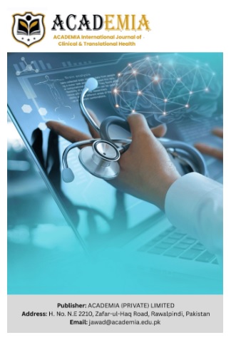 					View Vol. 1 No. 4 (2025): ACADEMIA International Journal of Clinical & Translational Health
				